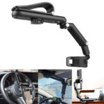 Universal Sun Visor Support 360° Car Cell Phone Holder - Image 6