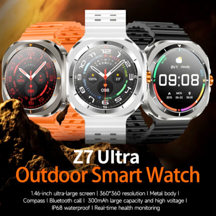 Z7 Ultra Smartwatch with 1.46-Inch Ultra Large Screen, Outdoor Sports, Sturdy Design & Aluminium Alloy