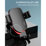 LDNIO MG10 Universal 360° Gravity Car Mount – Auto Lock & Release Phone Holder with Non-Slip Clamp - Image 5