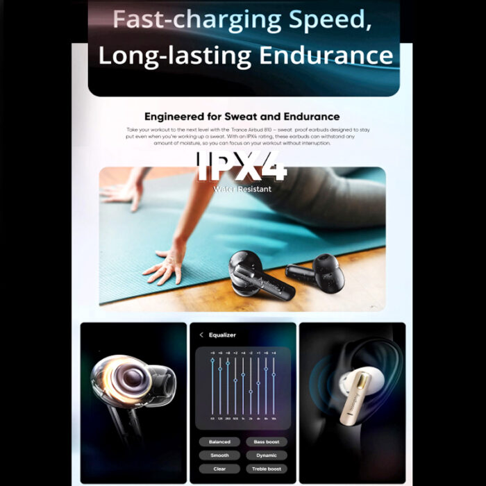 Audionic Trance Airbud 810 – Smart Touch Display Earbuds with High-Quality Sound, ANC, Quad Mic & 20H Playtime - Image 7
