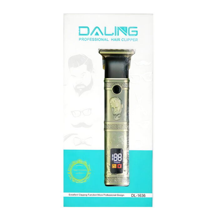 Daling DL-1636 High Performance Professional Clipper For Men With LCD Display - Image 4