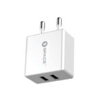 SPACE WC-101 Dual USB Wall Charger 2.4A with Micro USB Cable – Fast Charging Adapter for Android & iOS - Image 7