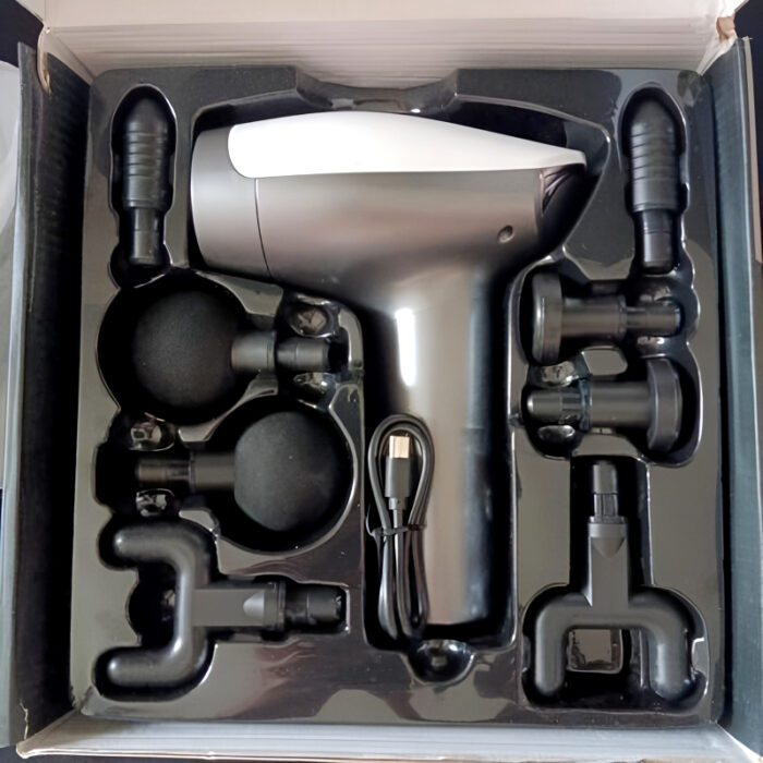 BLD-922 Compact And Quiet Double-Head Portable Massager With 10 Speed Levels - Image 14