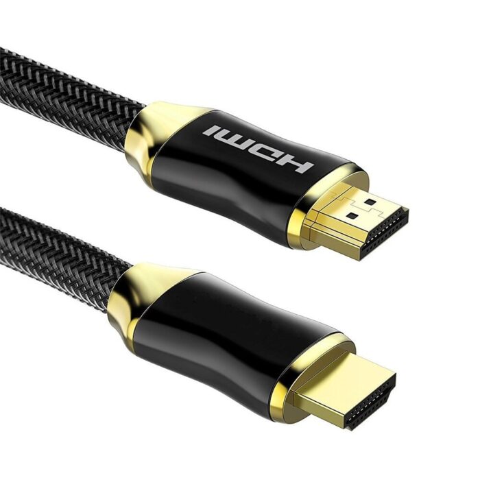 1.5m HDMI Cable 2.0 Zinc Alloy Cord 24k Gold-Plated 4K 1080P Universal - Image 1