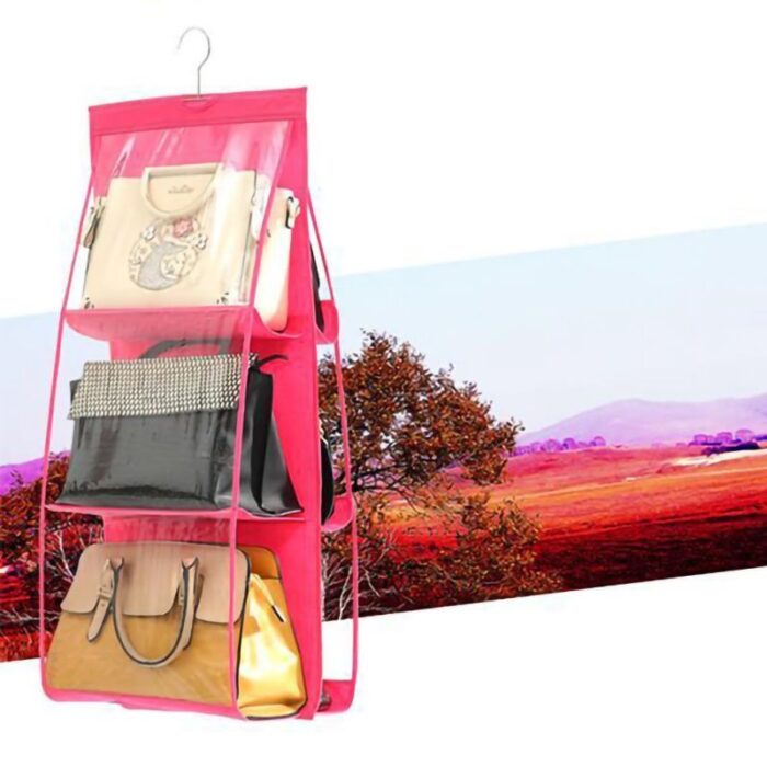 Thick Double-Sided Six Grid Storage Bag Multi Functional Hanging Bag - Image 7