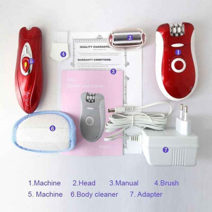 3 In 1 Women Electric Shaver Epilator Female Body Care - Image 5
