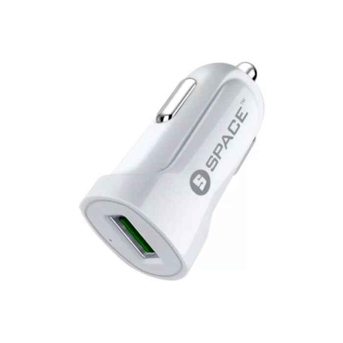 SPACE CC-150 Single Port USB Car Charger – 2.4A Fast Charging with Included Micro USB Cable - Image 5