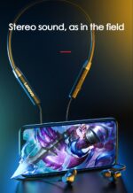 Lenovo HE05 Bluetooth 5.0 Neckband Wireless Stereo Sports Magnetic Headphones IPX5 Waterproof - Image 4