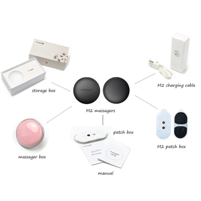 Mooyee M2 Smart Relaxer Wireless Smart Bluetooth Back Mini Massager - Image 1