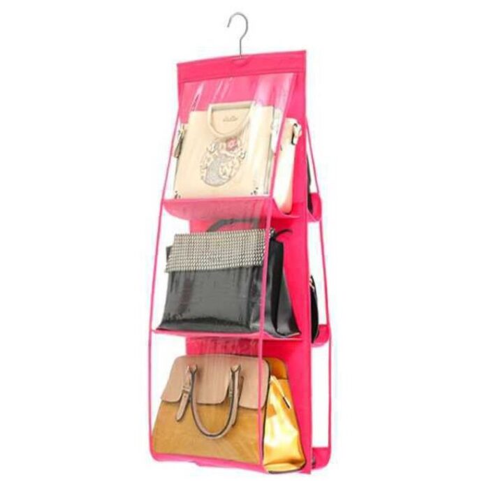 Thick Double-Sided Six Grid Storage Bag Multi Functional Hanging Bag - Image 3