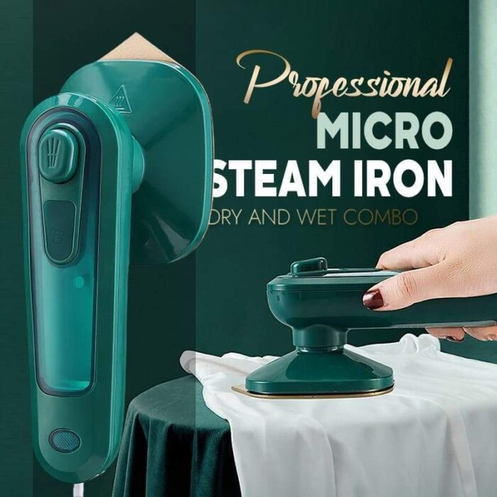 Professional Micro Steam Iron Handheld Household Portable Mini Ironing Machine Garment Steamer - Image 1