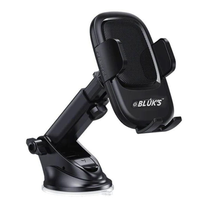 BLUK’S BX-321 – 360° Rotation, One-Click Release, Anti-Shake Design Universal Car Phone Holder - Image 7