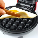Compact 4-Inch Non-Stick 350-Watt Electric Mini Waffle Maker Machine - Image 5