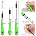 32 in 1 Mini Interchangeable Adjustable Precision Screwdrivers Bit Set Repair Tool Kit With Flexible Bar and Length - Screw Driver Tool Kit - Image 2