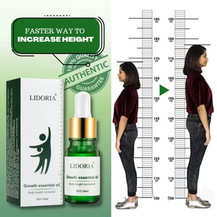 LIDORIA GROWTH ESSENTIAL OIL Height Enhancer | Growth Essential Oil by Lidoria - 10ml - Image 5