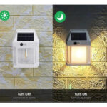 BK-888 Mini Waterproof Solar Interaction Wall Lamp With Motion Sensor Security Light, Featuring 3 Lighting Levels - Image 2