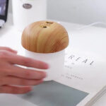Mushroom Shape Humidifier Portable Mini Humidifier Direct usb current Aroma Diffuser Cool Mist 300ml (With box) - Image 6