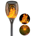 XF-6017 Solar Flame LED Light Lamp Enhance Your Outdoors With Stunning Decoration - Image 6