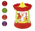 Battery-Operated Carousel Toy With 3D Lights And Musical Features - Image 6