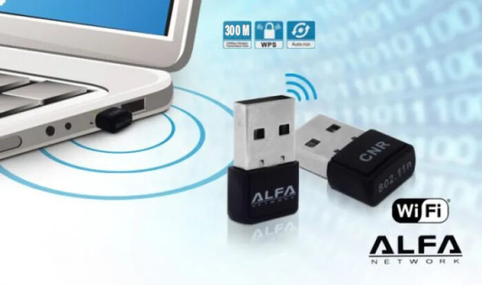 Alfa Mini USB WiFi Adapter | 300Mbps Wireless LAN Card for Computer & Laptop | Best Wireless Adapter - Image 5