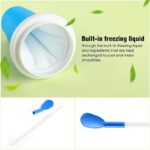 Slushy Cup | Slush Maker | Instant Ice Maker Cup for Hot Summers | Smoothies Cup Eco-friendly Double Layer | Instant Freeze Cup for Beverages and Cold Drinks 500ml (Random color) - Image 6