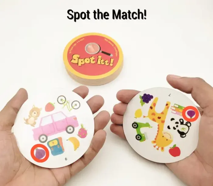 Spot it! Active Play Family Game 46 Cards | Multiplayer Indoor Cards game for kids, Men and women Fun Games - Image 7