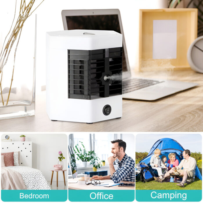 Ultra-Pro Arctic Cool Mini Portable Lightweight USB Air Cooler With 2x Cooling Power - Image 9