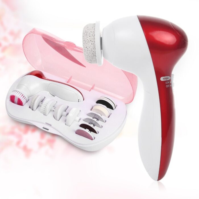 11 In 1 Facial Cleansing Brush Electric Face Foot Hands Cleaning Machine - Image 1