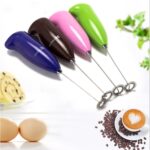 Stainless Steel Automatic Hand Held Electric Mixer Frother Mini Stirrer - Image 3