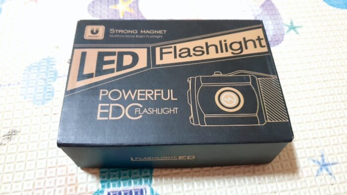 STRONG MAGNET Multifunctional Bright Flashlight / LED Flashlight for camping hiking - Image 1