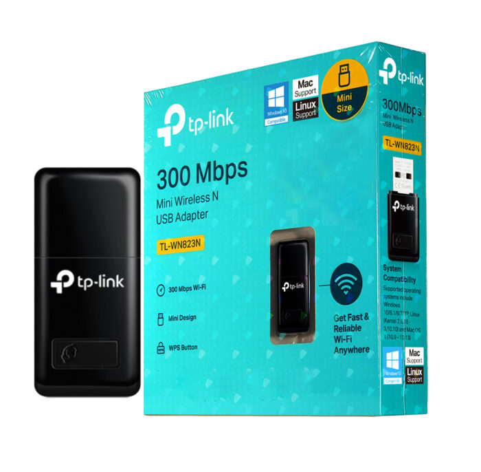 TP-Link TL-WN823N 300Mbps Mini Wireless N USB Adapter - Image 1