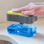 Soap Pump with Sponge Hand Push Water Resistant Portable Dispenser - Image 10