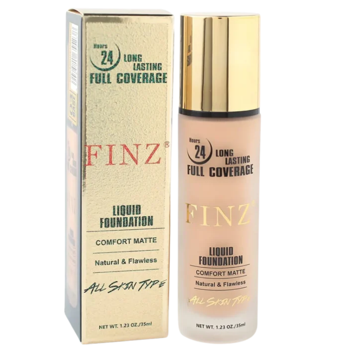 FINZ 24 Hours Long Lasting Full Coverage Liquid Foundation - Image 5
