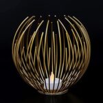 Metal Candle Holder | Iron Geometric Candle Stand For Home Decor - Image 2