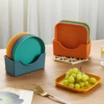 Pack Of 8 Round Plate Set - Image 2