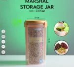Marshal Storage Jar - 3 In 1 Jar - 3 Portion storage jar (2200 ml) (Random color) - Image 7