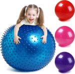 700G Ball, ,55Cm Exercise Ball Large Spikes Tactile Sensory Massage Withrout Pump (Random Color)