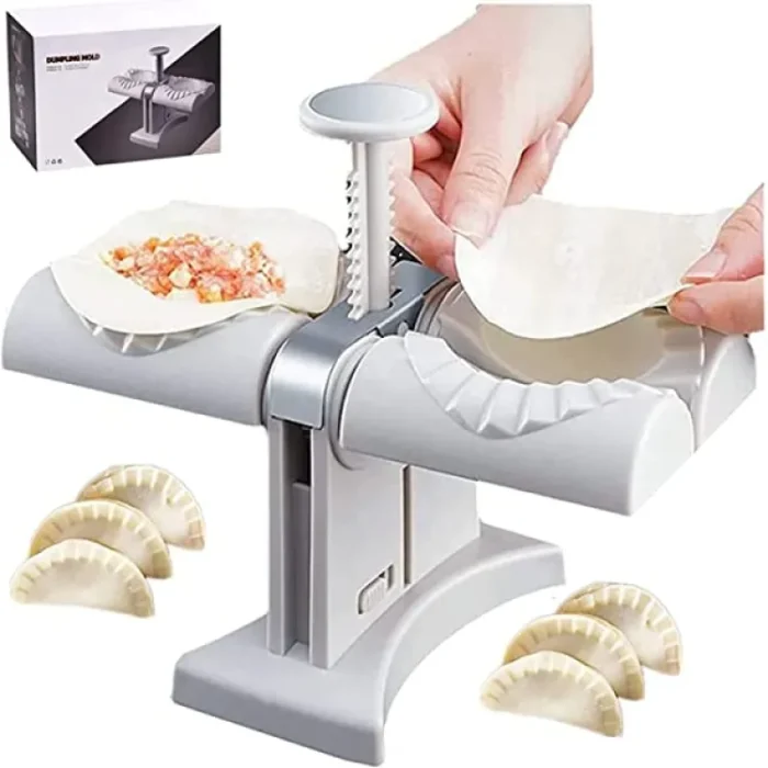 Double head design automatic dumpling machine mold,  dumplings quickly and easily (random color) - Image 13
