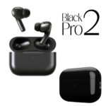Black Apple Airpods Pro 2 Hengxuan (high Copy With Popup Msg/locate In Find My Iphone) Black