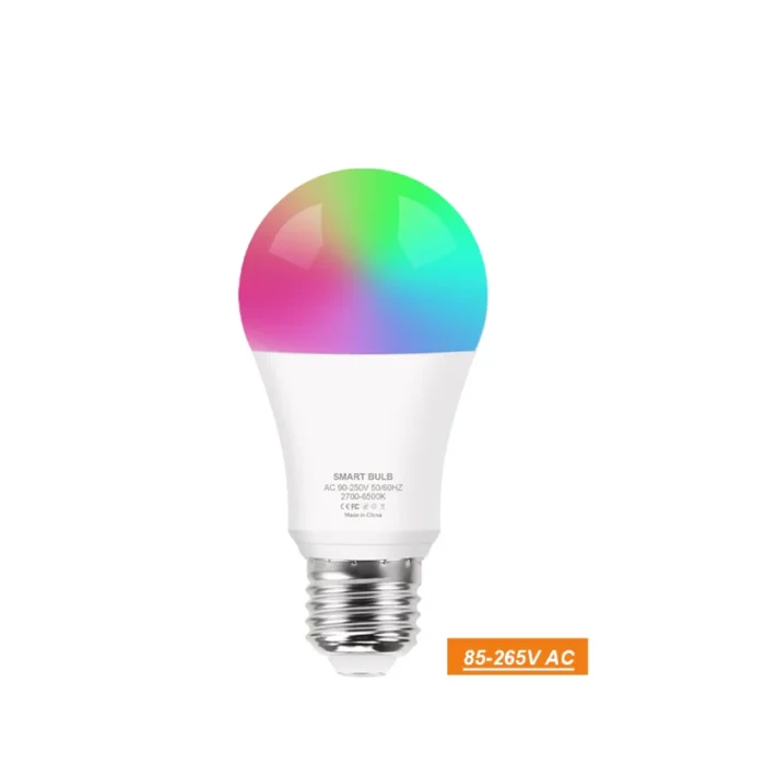 Color Changing Smart WIFI RGB led bulb, Dim-able and Color changing - Voice Controlled, 13watt - 220V LED Smart RGB Bulb, 16 Million colors + White - Image 10