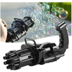 8 Hole Massive Bubble Gun_Gatling Bubble Machine 8 Hole Bubble Blower Automatic Bubble Maker Electric Bubble Gun (Random Color) - Image 2