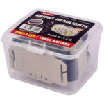 USB Rechargeable LED Miner's Headband Flashlight Lighted with Sensor Camping Work Light HX-815S / G75-040B5 - Image 6