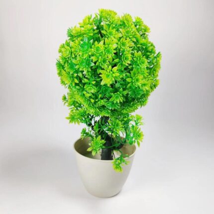 Green Ball Shape Gola plant Artificial Flowers Decoration | Artificial Plants Ball for Home