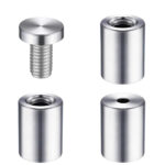 4 PCs 25x12MM Stainless Steel Standoff Screws Wall Sign Holder - Image 3