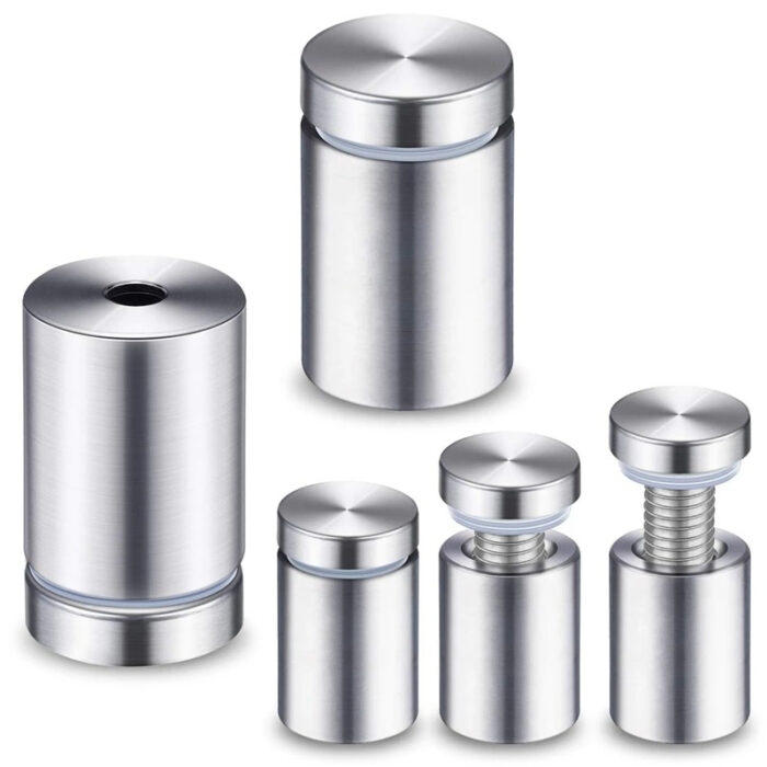 4 PCs 25x12MM Stainless Steel Standoff Screws Wall Sign Holder - Image 4