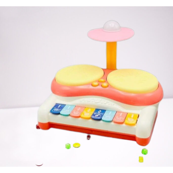 Jazz Drum With Flash Light Sound And Music For Kids - Image 1