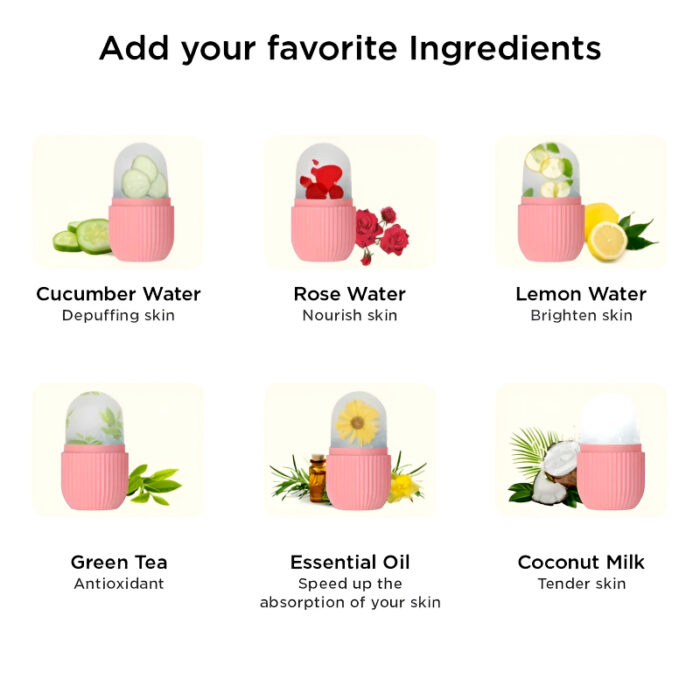 Easy Use Multi-Purpose Mini Silicone Facial Ice Roller for Ultimate Skincare - Image 23