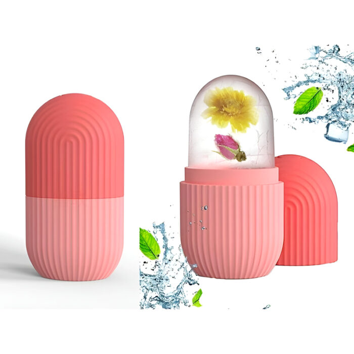 Easy Use Multi-Purpose Mini Silicone Facial Ice Roller for Ultimate Skincare - Image 1
