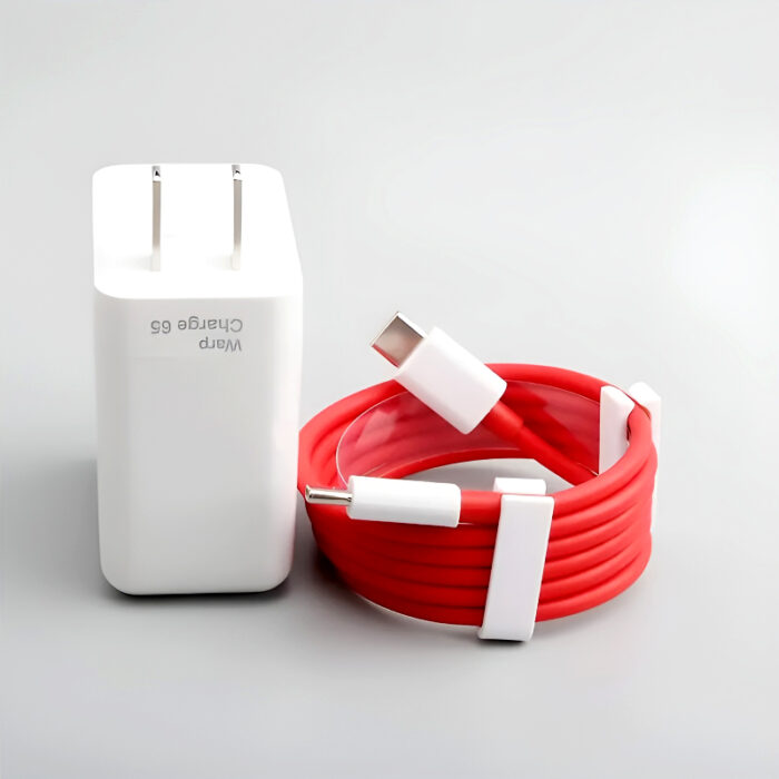 OnePlus 65W Warp Charge Power Adapter with Type-C to Type-C Fast Charging Cable - Image 11