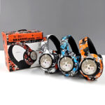 AKZ-36 Creative Graffiti Wireless Bluetooth 5.3 Headphones – Foldable Headset with Hi-Fi Sound, FM Radio, Microphone, and TF Card Support - Image 4